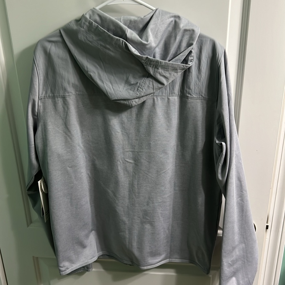 NWT Vuori Sunday Element Jacket - Platinum Heather - men’s medium - Picture 6 of 6